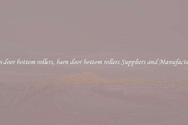 barn door bottom rollers, barn door bottom rollers Suppliers and Manufacturers
