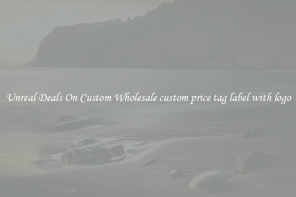 Unreal Deals On Custom Wholesale custom price tag label with logo
