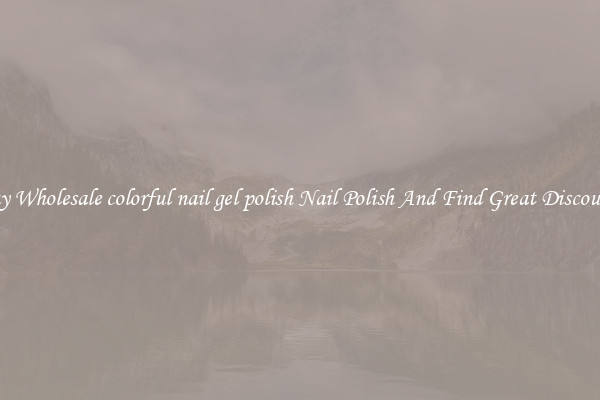 Buy Wholesale colorful nail gel polish Nail Polish And Find Great Discounts