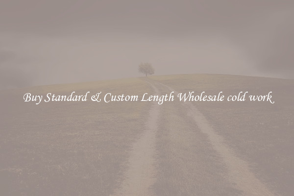 Buy Standard & Custom Length Wholesale cold work