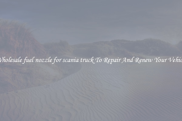 Wholesale fuel nozzle for scania truck To Repair And Renew Your Vehicle